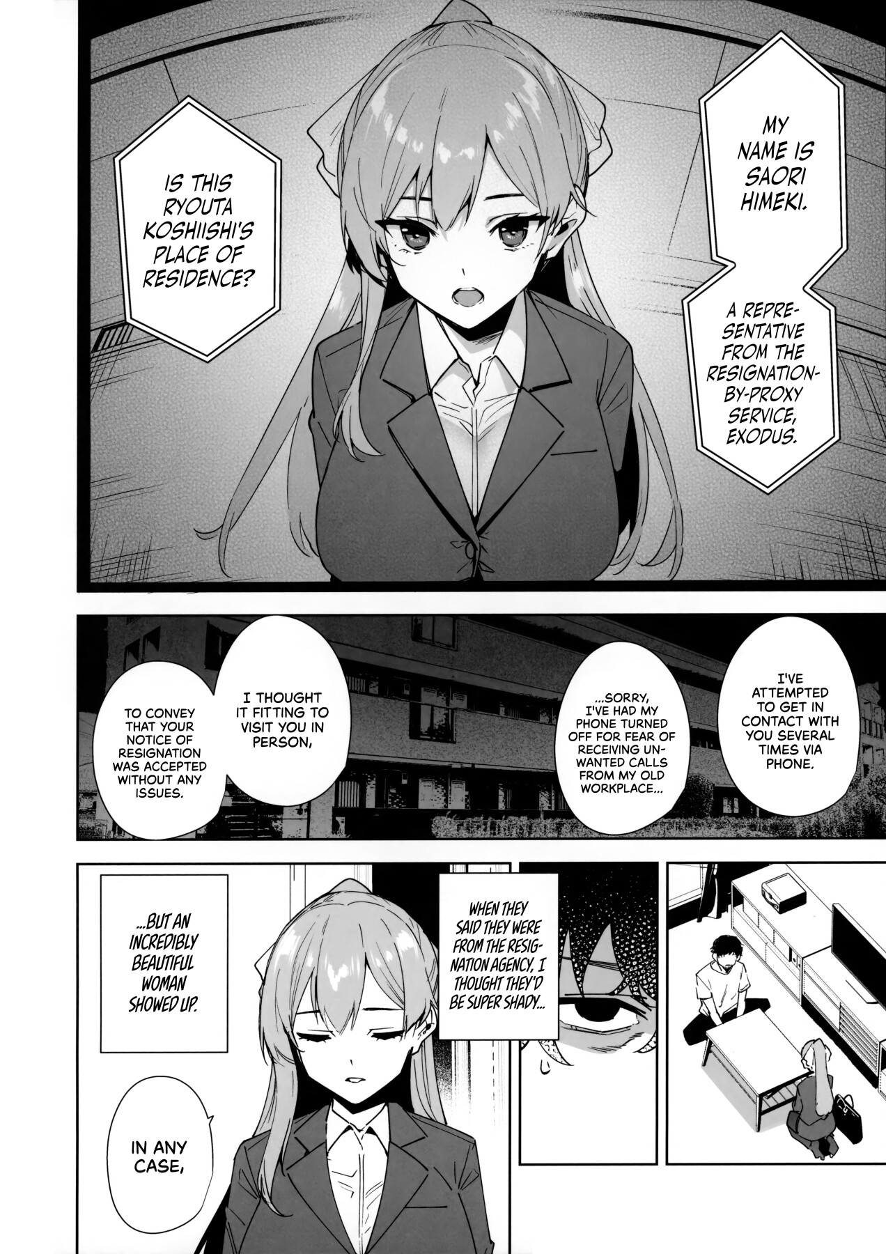 Hentai Manga Comic-Tower Reception, at your Service!-Read-3